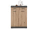 Schuhschrank >Birkenhead< in Matera - 80x109,5x35cm (BxHxT)