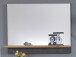 Garderobenspiegel >Birkenhead< in Matera - 80x62.5x14cm (BxHxT)