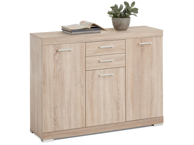 Kommode >Birkenhead< in Eiche - 120x90x35cm (BxHxT)