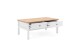Couchtisch >Batley< in Weiß - 100x40x55cm (BxHxT)