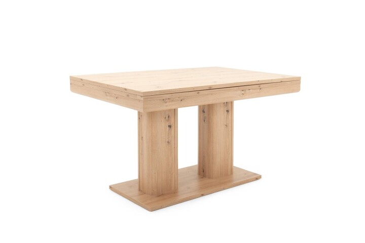 Esstisch >Hannover< in Artisan Eiche - 140x79.5x90cm (BxHxT)