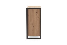 Kommode >Arvada< in Artisan Eiche aus MDF - 80x88x40cm (BxHxT)