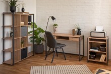 Regal >Arvada< in Artisan Eiche aus MDF - 107x145x39cm (BxHxT)