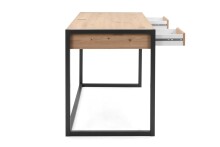 Schreibtisch >Arvada< in Artisan Eiche aus MDF - 120x75x60cm (BxHxT)