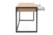 Schreibtisch >Arvada< in Artisan Eiche aus MDF - 120x75x60cm (BxHxT)