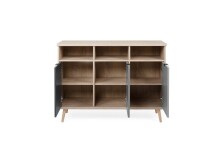 Sideboard >Epik< in Elegance Endgrain - 120x88x40cm (BxHxT)