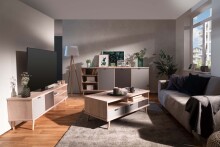 Couchtisch >Epik< in Elegance Endgrain - 120x46x60cm (BxHxT)