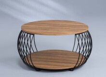 Couchtisch >Frechen< in Eiche Braun aus MDF -...