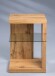 Beistelltisch >Wunstorf I< in Braun aus Glas - 40x60x40cm (BxHxT)