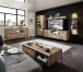 Wandboard >Manhattan< in Haveleiche Cognac - 155x20x25cm (BxHxT)