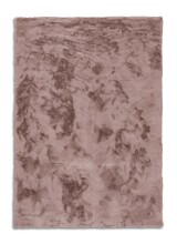 Teppich in Altrosa aus 100% Polyester - 150x80x2,5cm (LxBxH)