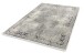 Teppich in Grau/Creme Bordüre aus 50% Viskose, 50% Acryl - 150x80x0,6cm (LxBxH)
