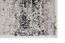 Teppich in schwarz/creme Vintage - 230x160x0,9 (LxBxH)