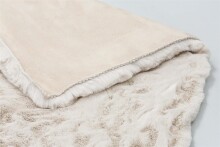 Teppich in Creme aus 100% Polyester - 230x160x2,5cm (LxBxH)