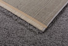 Teppich in Grau aus 100% Polyester - 230x160x3cm (LxBxH)