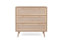 Kommode >Kuta< in Sonoma-Eiche - 80x80x40cm (BxHxT)