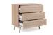 Kommode >Kuta< in Sonoma-Eiche - 80x80x40cm (BxHxT)