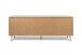 Sideboard >Kuta< in Braun - 180x71x40cm (BxHxT)