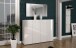 Wandspiegel >Glossy< in Weiß - 120x65x2cm (BxHxT)