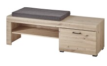 Sitzbank >Wally< in Artisan Eiche aus MDF -...