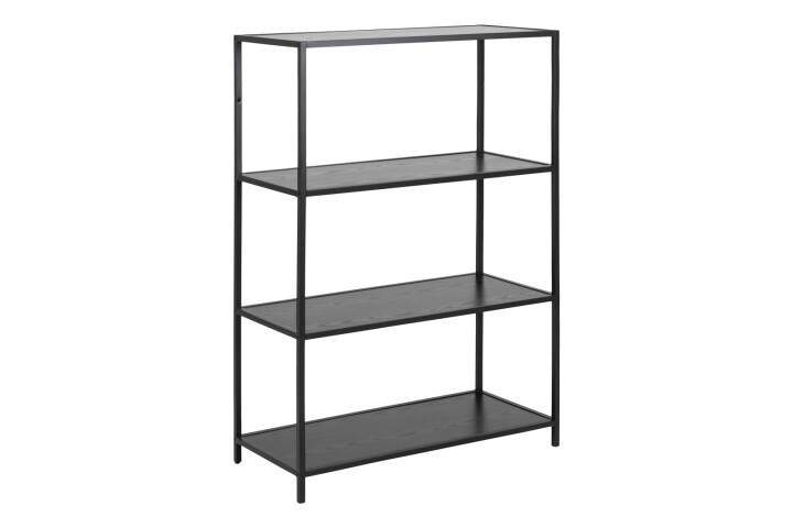 Regal >Carney< in Esche aus Metall - 77x114x35cm (BxHxT)
