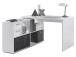 Eckschreibtisch >Yihabo I< - 121x78,4x136,5cm (BxHxT)