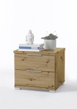 Nachtkommode >Nelli< in Artisan Eiche Nachbildung -...