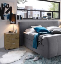 Nachtkommode >Nelli< in Artisan Eiche Nachbildung - 46x61x42cm (BxHxT)