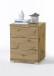 Nachtkommode >Nelli< in Artisan Eiche Nachbildung - 46x61x42cm (BxHxT)