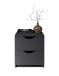 Nachtkommode >Luki< in Graphit - 40x45x42cm (BxHxT)