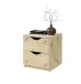 Nachtkommode >Luki< in Artisan Eiche Nachbildung - 40x45x42cm (BxHxT)