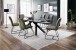 Polsterstuhl >HAMPTON< (2er Set) in olive - 48x94x65 (BxHxT)