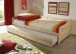 Tandemliege >Bonnie< in Kiefer Natur aus Massivholz - 204x60x97cm (BxHxT)