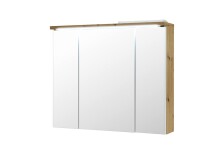 Spiegelschrank >Peter< in Artisan Eiche aus MDF -...