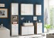 Spiegelschrank >Peter< in Artisan Eiche aus MDF - 80x69x20cm (BxHxT)
