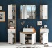 Spiegelschrank >Peter< in Artisan Eiche aus MDF - 80x69x20cm (BxHxT)