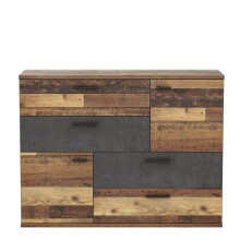 Kommode >Salford< in Old Wood Vintage -...