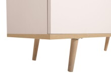 Kommode >Göteborg< in Weiß - 80x86.5x40cm (BxHxT)