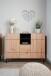 Kommode >Nola< in Artisan Eiche - 120x90x42cm (BxHxT)