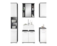 Spiegelschrank >Olivia< in Norwegische Pinie - 60x69x20cm (BxHxT)