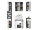 Spiegelschrank >Olivia< in Norwegische Pinie - 60x69x20cm (BxHxT)