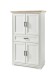 Midischrank >Jasmin< in Pinie-Hell - 83x138x43cm (BxHxT)