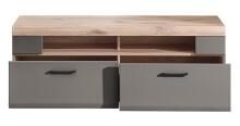 TV-Board >Kathlin< in Basalt aus Metall -...