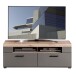TV-Board >Kathlin< in Basalt aus Metall - 140x51x47cm (BxHxT)