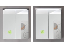 Spiegelschrank >Peter< aus Spiegelglas - 60x68x20cm...