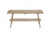 Sitzbank >Albany< in Eiche geölt aus Massivholz - 100x45x35cm (BxHxT)