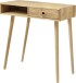 Konsolentisch >Anacortes< in Eiche geölt aus Massivholz - 80x80x35cm (BxHxT)