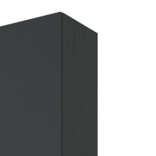 Midischrank >Pienza< in Grau-matt - 40x130x35cm (BxHxT)