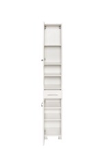 Hochschrank >Paris< in Weiß - 30x180x35cm (BxHxT)