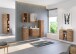Schwebeboard >Livorno< in Wotan-Eiche - 90x66x20cm (BxHxT)